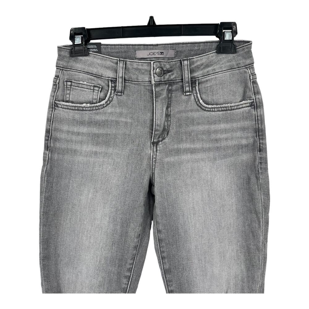Joe's jeans curvy skinny ankle denim gray size 25 - Picture 2 of 6
